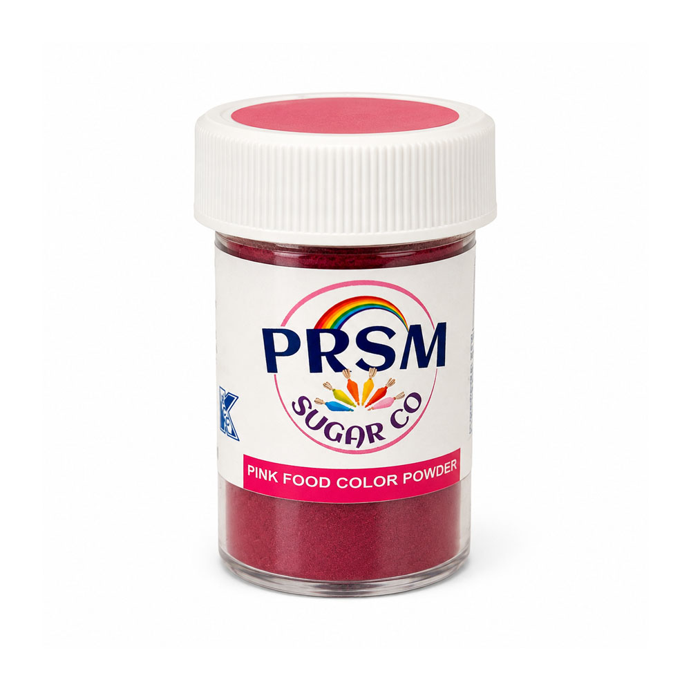 PRSM Super Pink Gel Paste Natural Food Color Powder, 7 gr.
